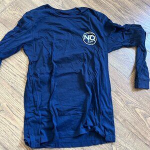 Men's Medium Long Sleeve NFQ Athletic Shirt Size Medium Blue